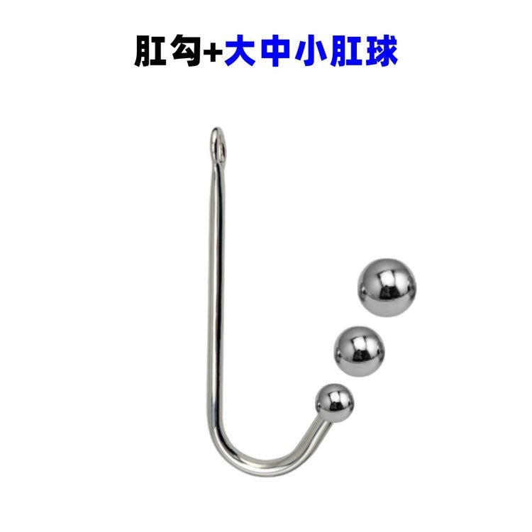 Metal Backyard Threaded Anal Hook Anal Bolt Expansion Toys Adult Toys Sex Toys