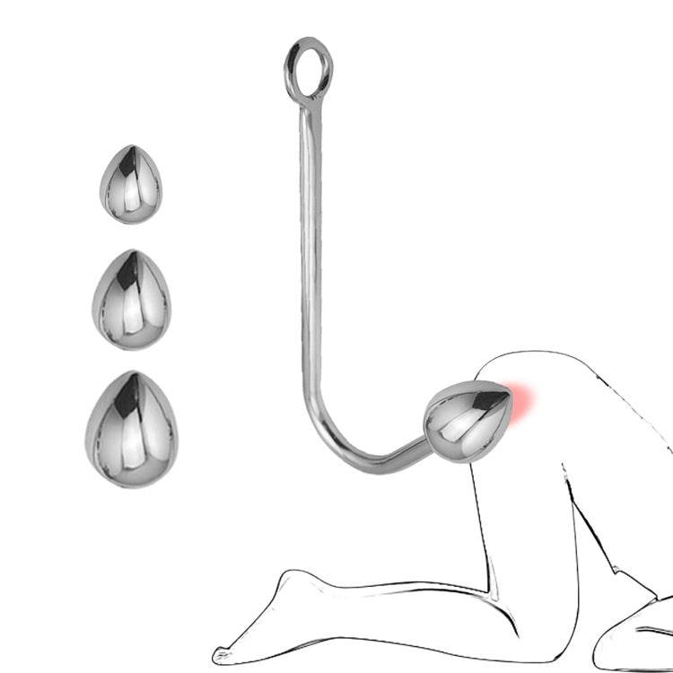 Metal Backyard Threaded Anal Hook Anal Bolt Expansion Toys Adult Toys Sex Toys
