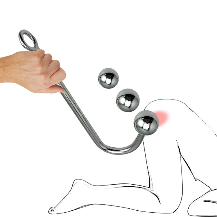 Metal Backyard Threaded Anal Hook Anal Bolt Expansion Toys Adult Toys Sex Toys