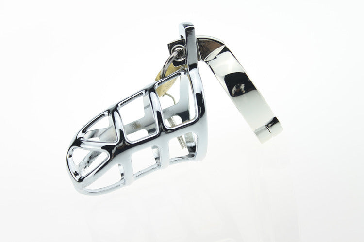 【Chastity Lock】Metal chastity lock penis penis bondage CB6000 birdcage lock sex adult products