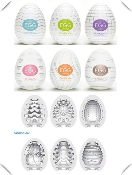【QINQUAN】Fashion Man Egg Cup Sexy Toys for Men Silicone Sex Pocket Sex Toys (Size: random)