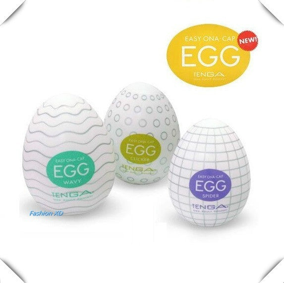 【QINQUAN】Fashion Man Egg Cup Sexy Toys for Men Silicone Sex Pocket Sex Toys (Size: random)