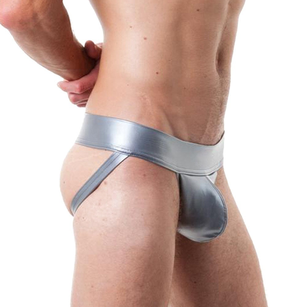 Adore Sexy Men's Thongs G-string Underwear Leather Jockstrap Trunks