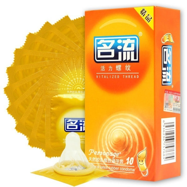 10 Pcs/Lot Hot Sale Quality Sex Products Natural Latex Condoms For Men Adult Better Sex Toys Safer Contraception Toy set