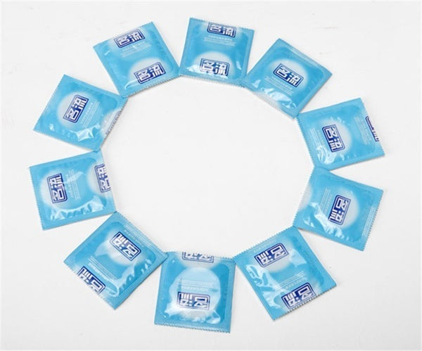 10 Pcs/Lot Hot Sale Quality Sex Products Natural Latex Condoms For Men Adult Better Sex Toys Safer Contraception Toy set