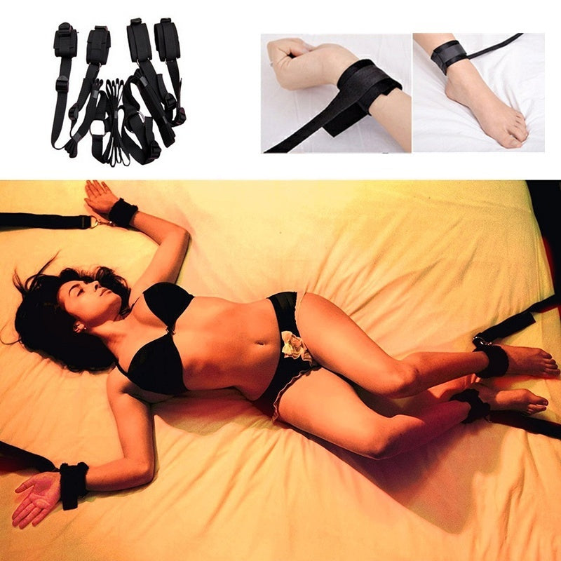 Sex Game Bondage Nylon Restraint Bands for Couples Bedroom Exercise & Fun Games in Bed