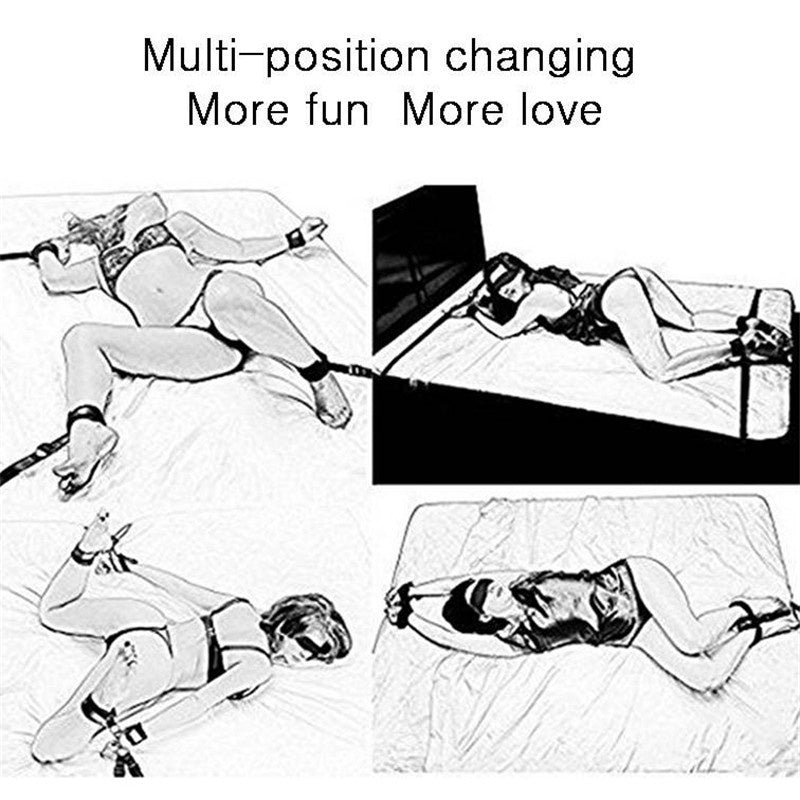 Sex Game Bondage Nylon Restraint Bands for Couples Bedroom Exercise & Fun Games in Bed