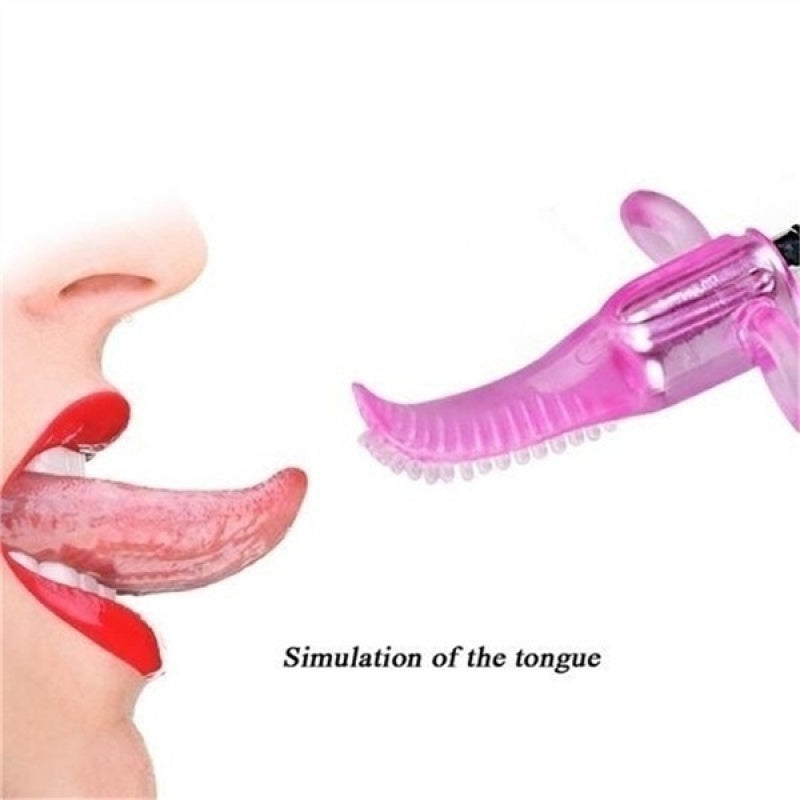 Female Clitoral Stimulation Electric Tongue Oral Sex Toys Vibrating Oral Adult Sex Tongue