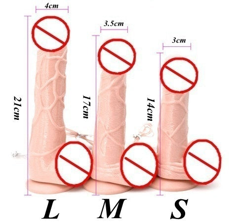 Female Electric Vibrator Soft Silicone Dildo with Suction Cup Adult Sex Toys for Women Erotic Products