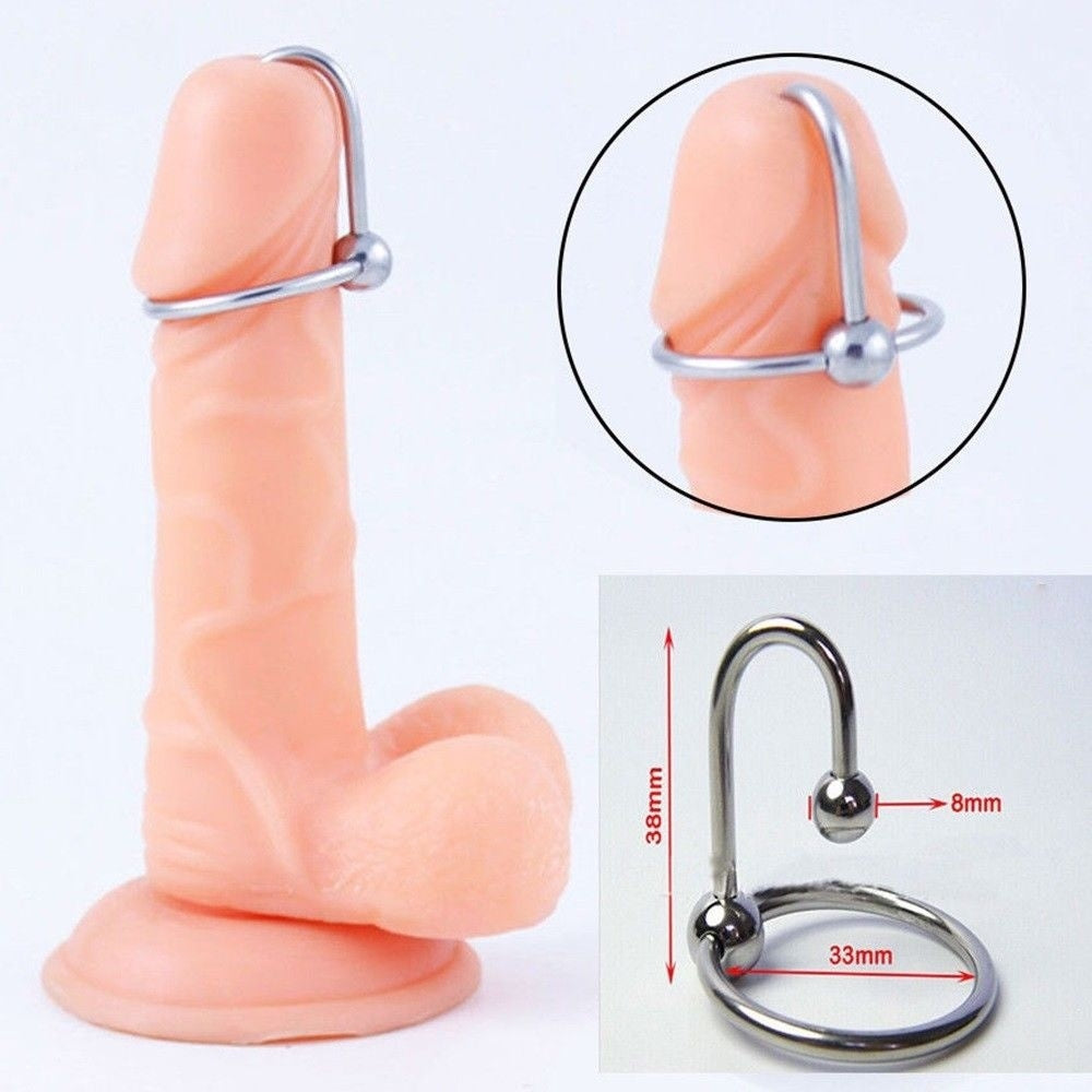 Stainless Steel Cock Ring Sex Delay for Fun Male Sperm Locking Ring Male Chastity Device Penis Ring Sleeve