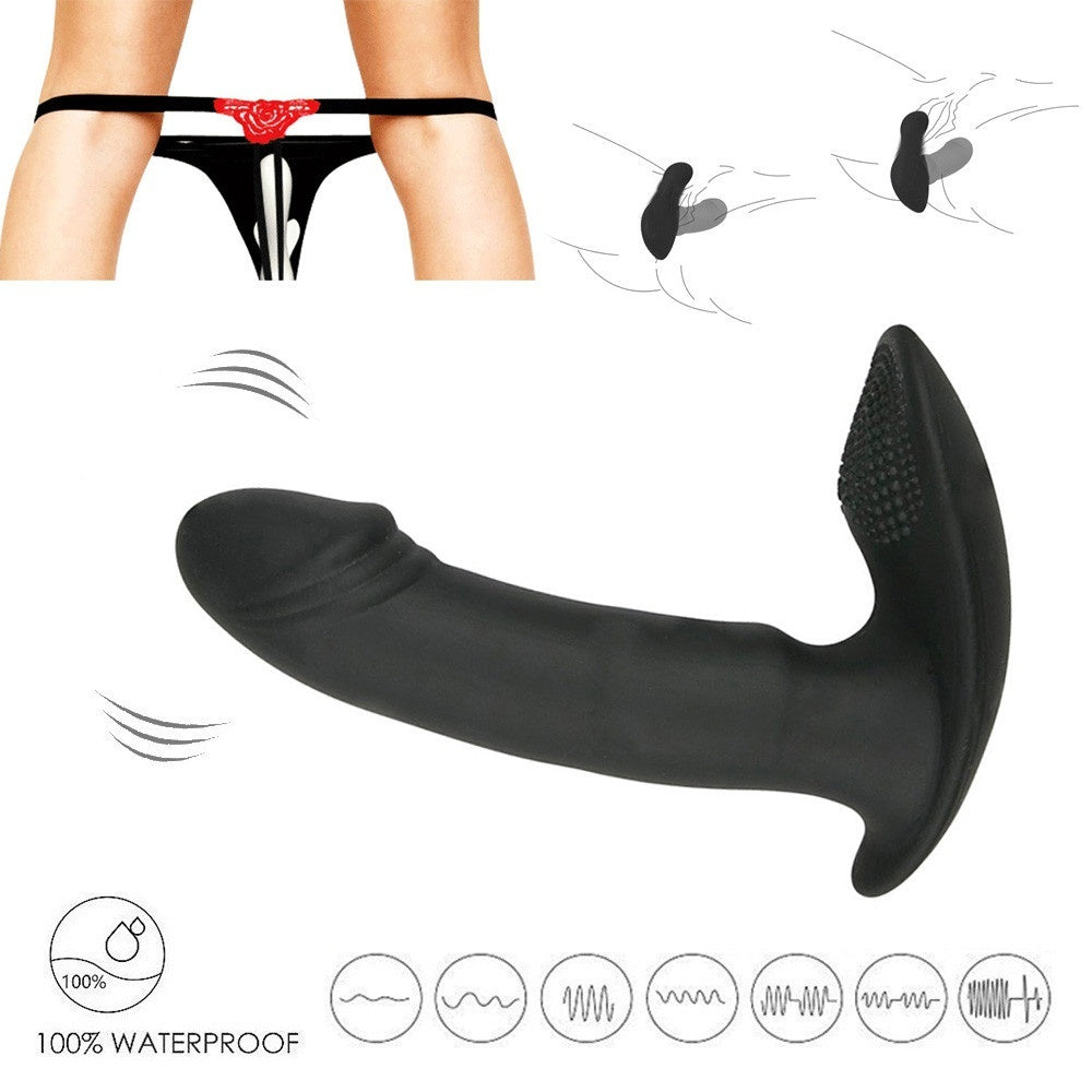 Wearable Vibrating panties Dildo Hidden Waterproof Vibrator Rechargeable Remote Vibrator Sex Toy for Female
