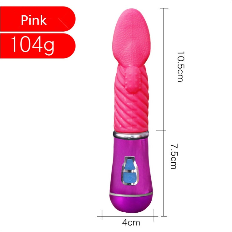 Smart Vibrator Female Masturbation Sex Toys Electric Tongue Licking Device AV Stick Adult Products Dick Penis