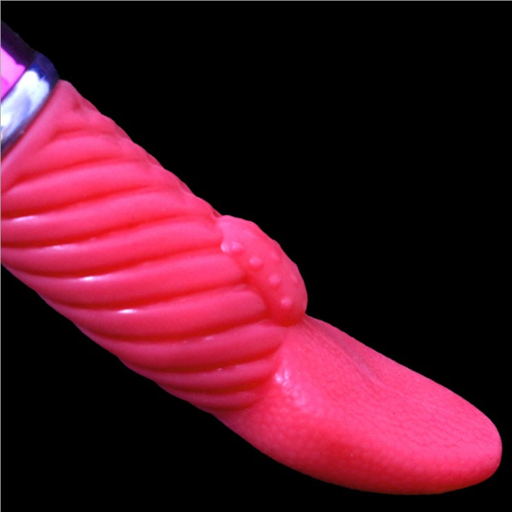 Smart Vibrator Female Masturbation Sex Toys Electric Tongue Licking Device AV Stick Adult Products Dick Penis