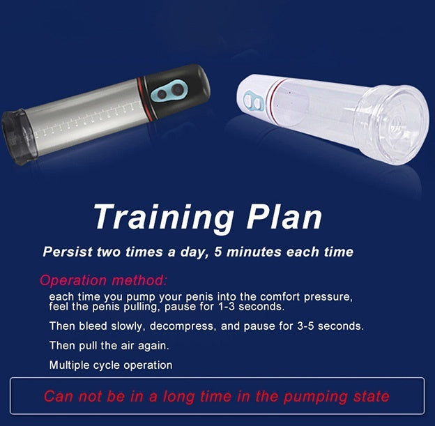 Electric PENlS Pump Stronger Delayed Enlargement Effective Automatic Vacuum Pump Penis Erection Sex Toys for Male