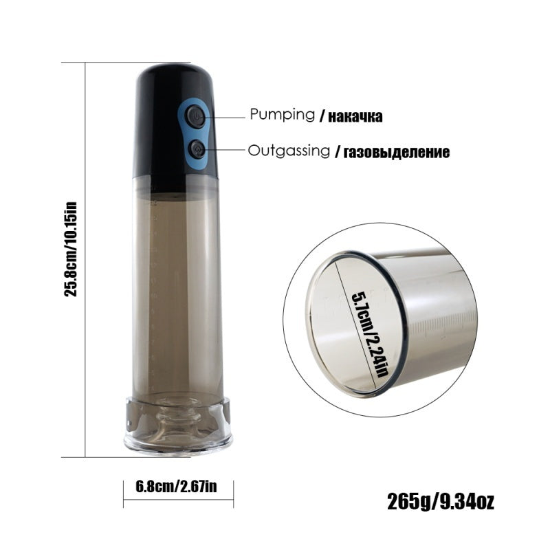 Electric PENlS Pump Stronger Delayed Enlargement Effective Automatic Vacuum Pump Penis Erection Sex Toys for Male