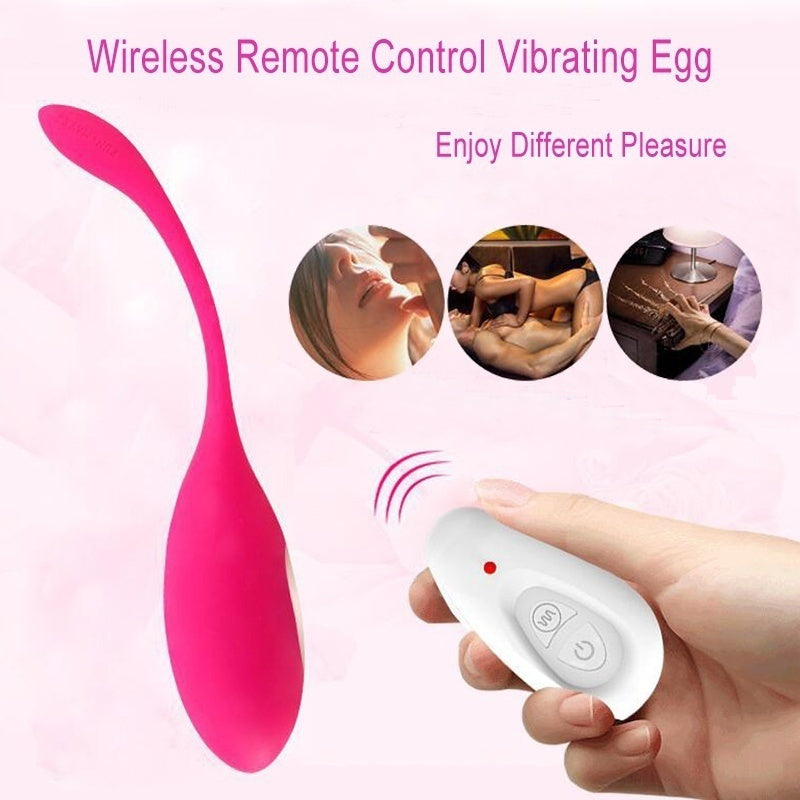 16 Modes Vibrating Wireless Remote Vibrator Body Massage Sex Egg Waterproof Adult Sex Toy for Female
