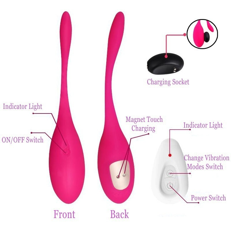 16 Modes Vibrating Wireless Remote Vibrator Body Massage Sex Egg Waterproof Adult Sex Toy for Female