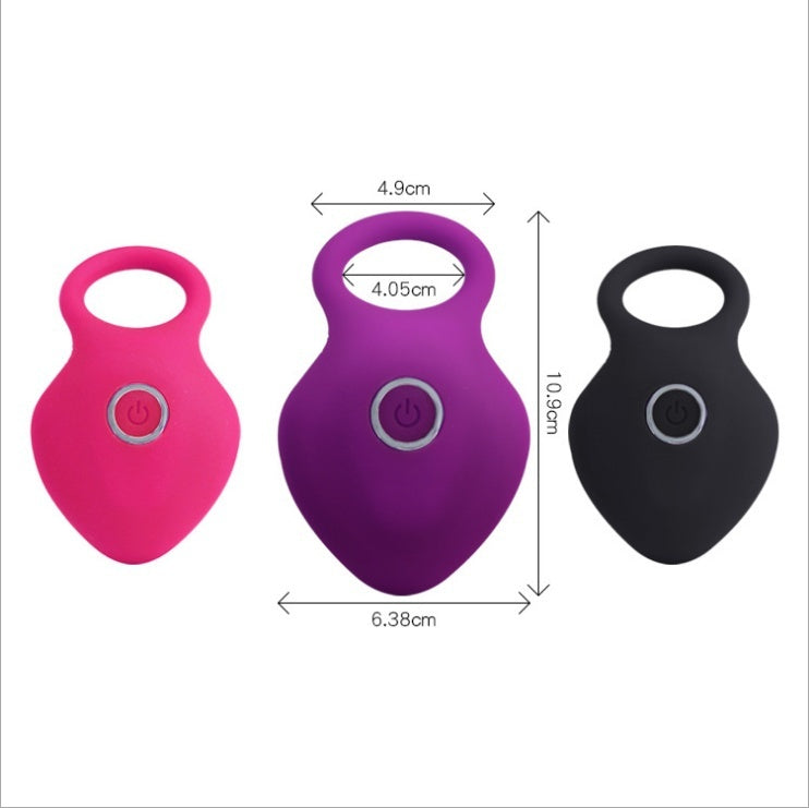 10 Vibration Settings Ring Stimulate Clit Delaying Ejaculation Silicone Cock Ring Waterproof Sex Toy for Men