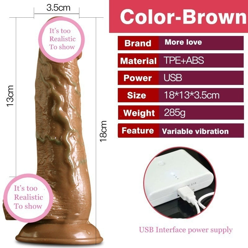 Lifelikeness Dildo Automatic Vibrator Super Thrusting Realistic Male Penis s for Woman Adult Sex Toys for Female