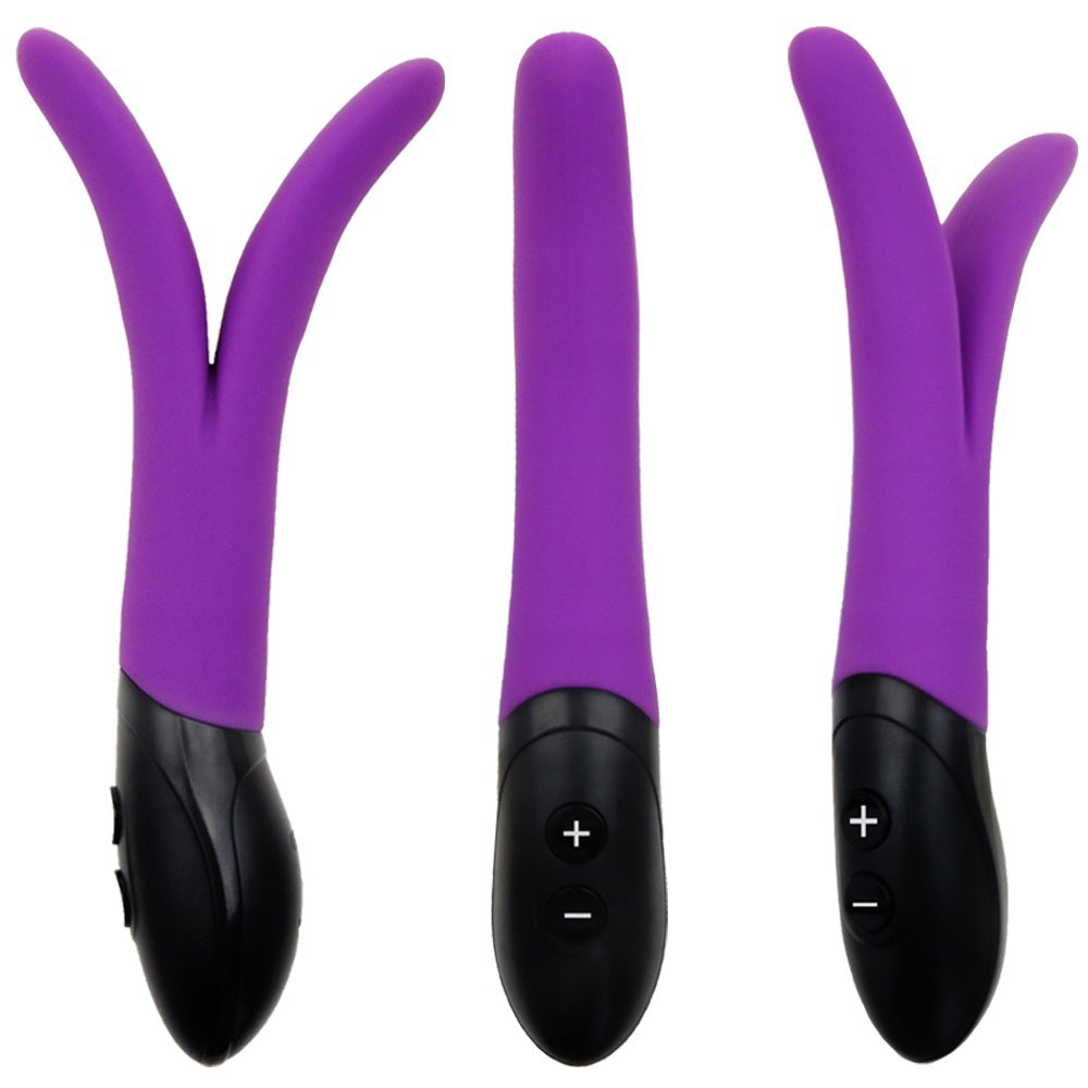 Dual-End Dildo Vibrator Double Multi-function Vibration G spot Massager Waterproof Sex Toy for Female