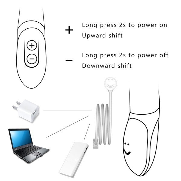 Dual-End Dildo Vibrator Double Multi-function Vibration G spot Massager Waterproof Sex Toy for Female