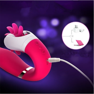 Sex Licking Toy 12 Speeds Rotation Vibrating Oral Vibration Tongue Female Clitoris Vibrators Sex Toys for Women