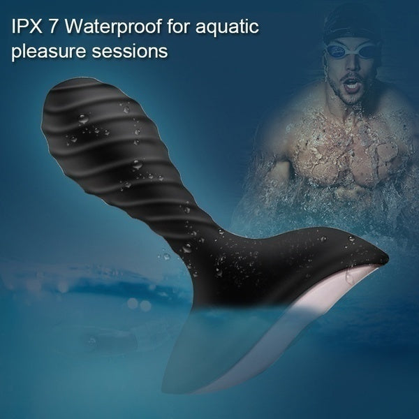 10 Vibration Modes of Butt Plug Anal Vibrators Silicone Anus Prostate Massager Gay Sex Toys for Men