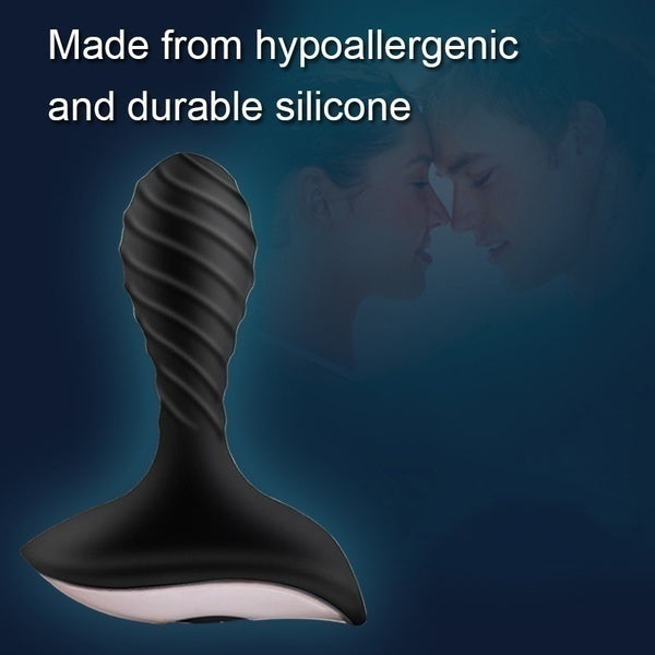 10 Vibration Modes of Butt Plug Anal Vibrators Silicone Anus Prostate Massager Gay Sex Toys for Men