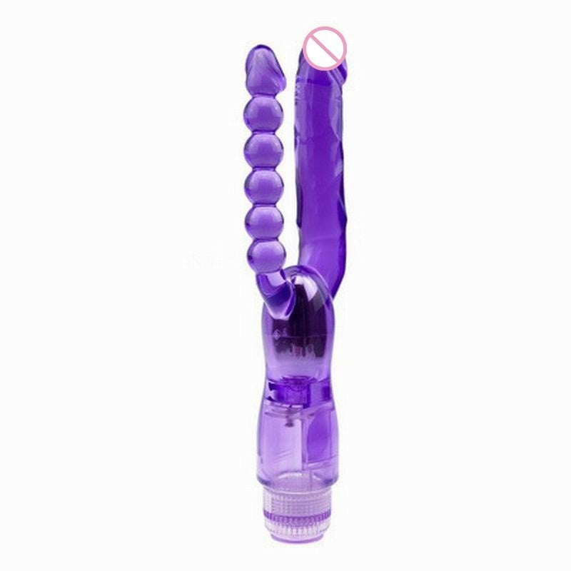 Dual-End Vibrating Dildo Adult Sex Toys For Female G-spot Stimulation Vibrator