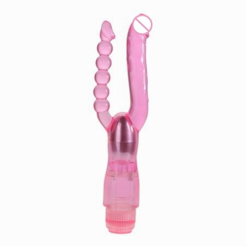 Dual-End Vibrating Dildo Adult Sex Toys For Female G-spot Stimulation Vibrator