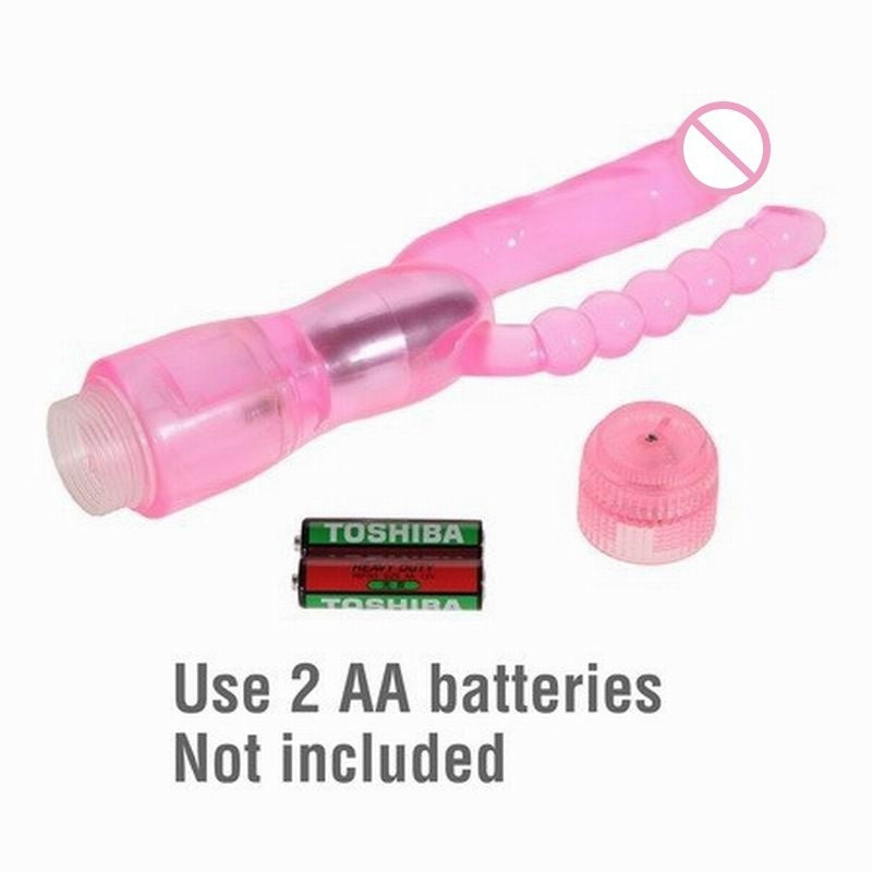 Dual-End Vibrating Dildo Adult Sex Toys For Female G-spot Stimulation Vibrator