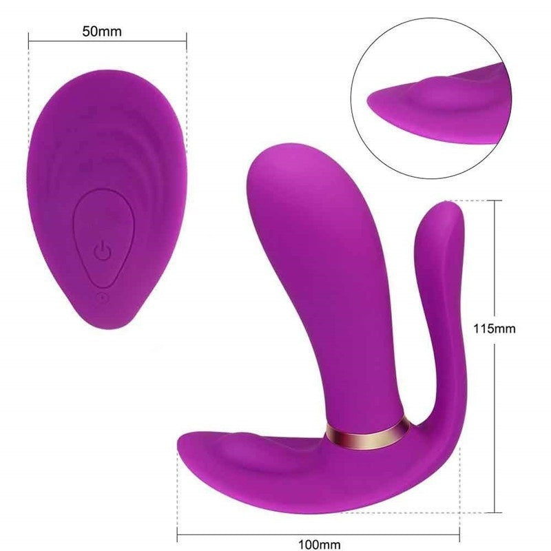 Wireless Dildo Vibrator Remote Control Vibrating Panties Clitoral G-spot Stimulation Invisible Sex toys for Women