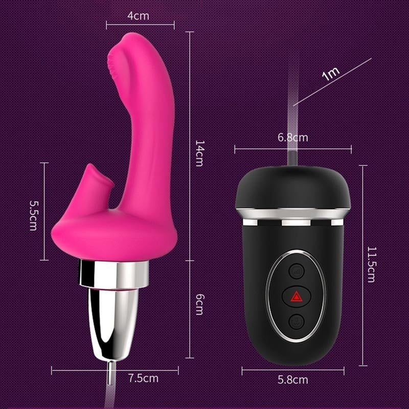 Strong Sucking Dildo Vibrator Silicone Clitoral Stimulation G-spot Massager Sex Toys for Female