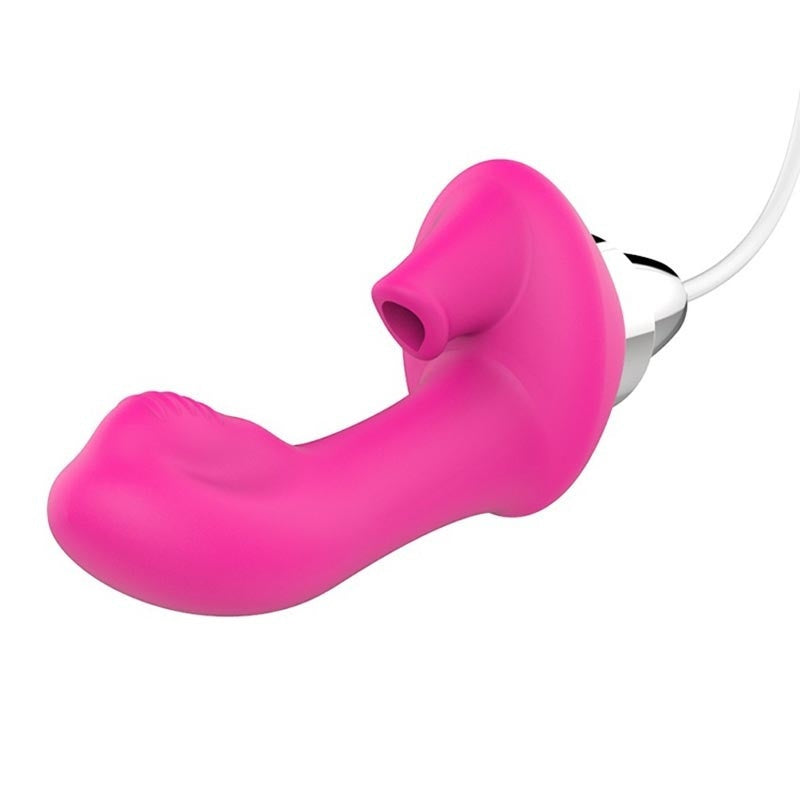 Strong Sucking Dildo Vibrator Silicone Clitoral Stimulation G-spot Massager Sex Toys for Female