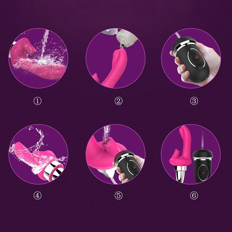 Strong Sucking Dildo Vibrator Silicone Clitoral Stimulation G-spot Massager Sex Toys for Female