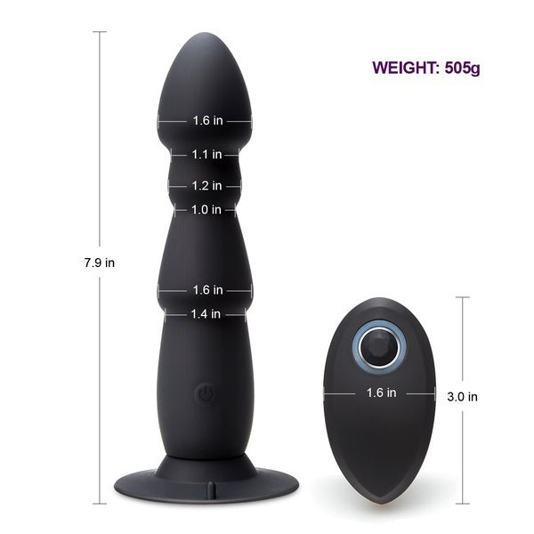 10 Setting Vibrating Dildo Vibrator Wireless Remote Anal Prostate Massager Waterproof Sex Toys