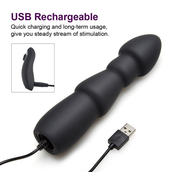 10 Setting Vibrating Dildo Vibrator Wireless Remote Anal Prostate Massager Waterproof Sex Toys