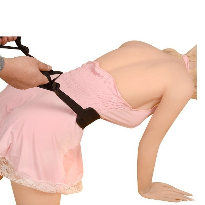 Ass Up Bondage Sex Position Auxiliary Strap for Rear-entry Doggy Style BDSM Sex Toys for Couple
