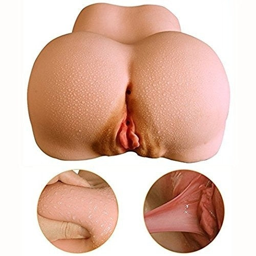 Funny Realistic Sex Doll Male Masturbator Ass Vagina Anal Sex Toys for Men Big Butt