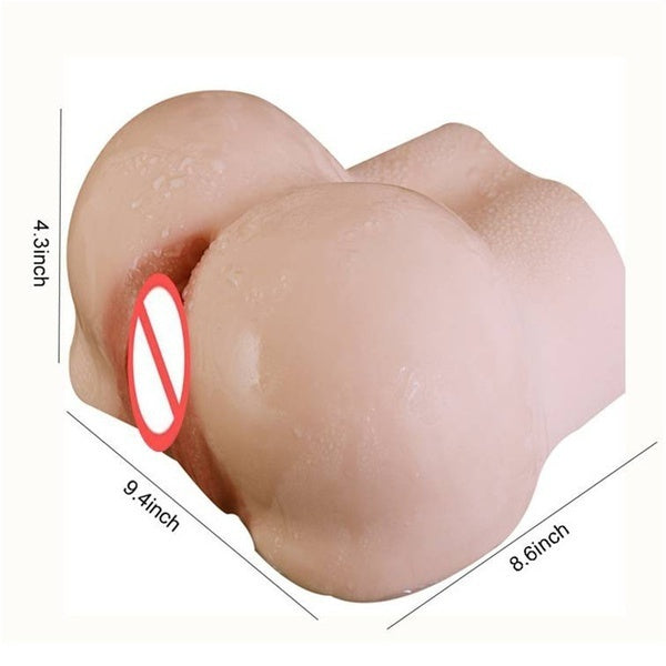 Funny Realistic Sex Doll Male Masturbator Ass Vagina Anal Sex Toys for Men Big Butt
