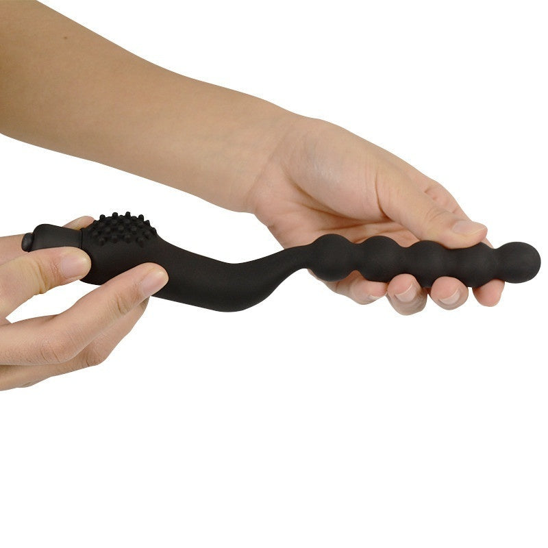 10 Speeds Anal Beads Vibrator Butt Plug Vibration Prostate Massager Silicone Sex Toys for Men Woman Gay
