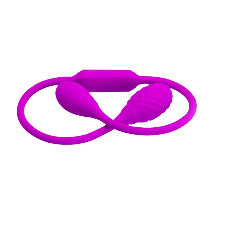 Dual-Head String Vibrator Clitoral G-spot Stimulator Anal Butt Plug Massager Adult Sex Toy for Men Women Couples Gay Lesbian