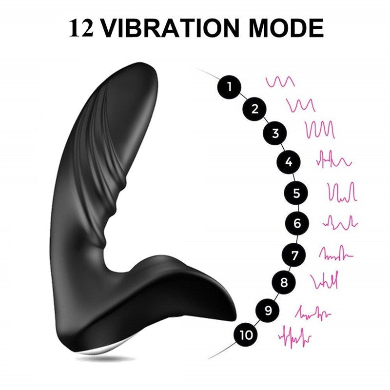 10 Speeds Anal Vibrator Butt Plug Wireless Control Prostate Massager Adult Sex Toys For Men Women Gay