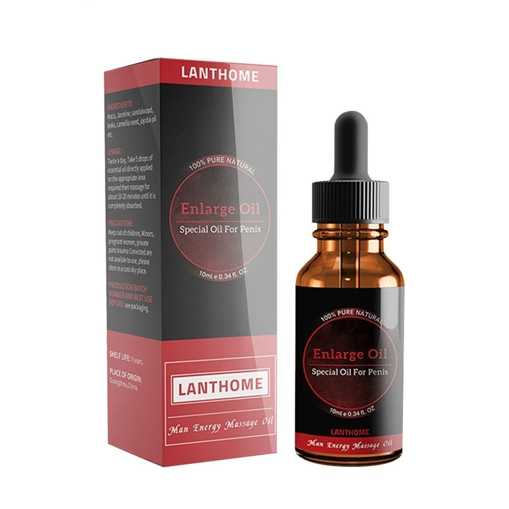 3 Bottles fo a Course Pure natural Penis Enlargement Increase Essential Oil Penis Growth Hard Lasting Men Private Parts Male Sex Message Essential Oils
