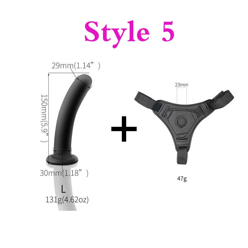 Female Wearable Dildo Strap On Silicone Dildos with Panties Sex Toys for Women Lesbian