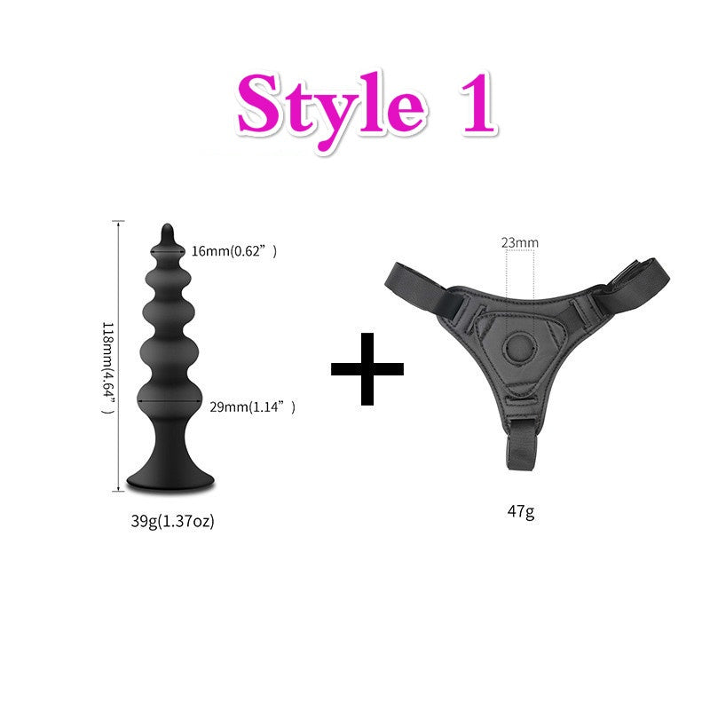 Female Wearable Dildo Strap On Silicone Dildos with Panties Sex Toys for Women Lesbian