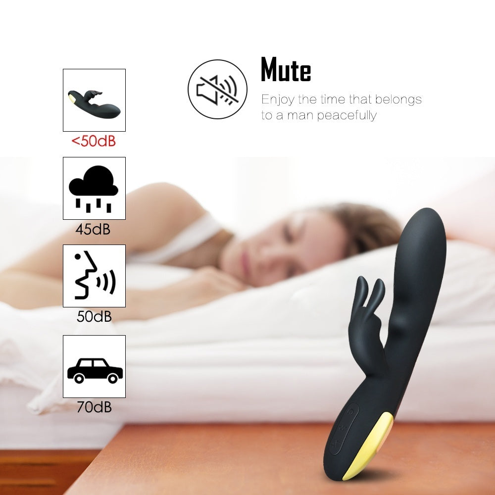10 Modes Rabbit Dildo Vibrator G Spot Clit Body Massager Adult Sex Toys for Women
