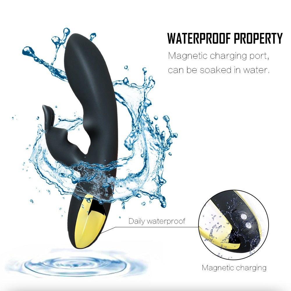 10 Modes Rabbit Dildo Vibrator G Spot Clit Body Massager Adult Sex Toys for Women