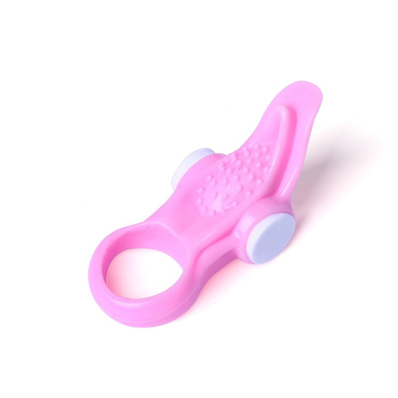 Male Ejaculation Delay Penis Ring Vibrating Tongue Clitorl Stimulate Cock Ring Adult Sex Toys for Men