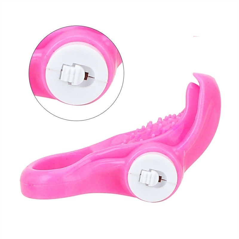 Male Ejaculation Delay Penis Ring Vibrating Tongue Clitorl Stimulate Cock Ring Adult Sex Toys for Men